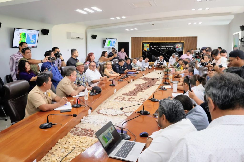 🌪️ Los Cabos activa sesión permanente del Consejo de Protección Civil ante amenaza de&nbsp;«Alvin»