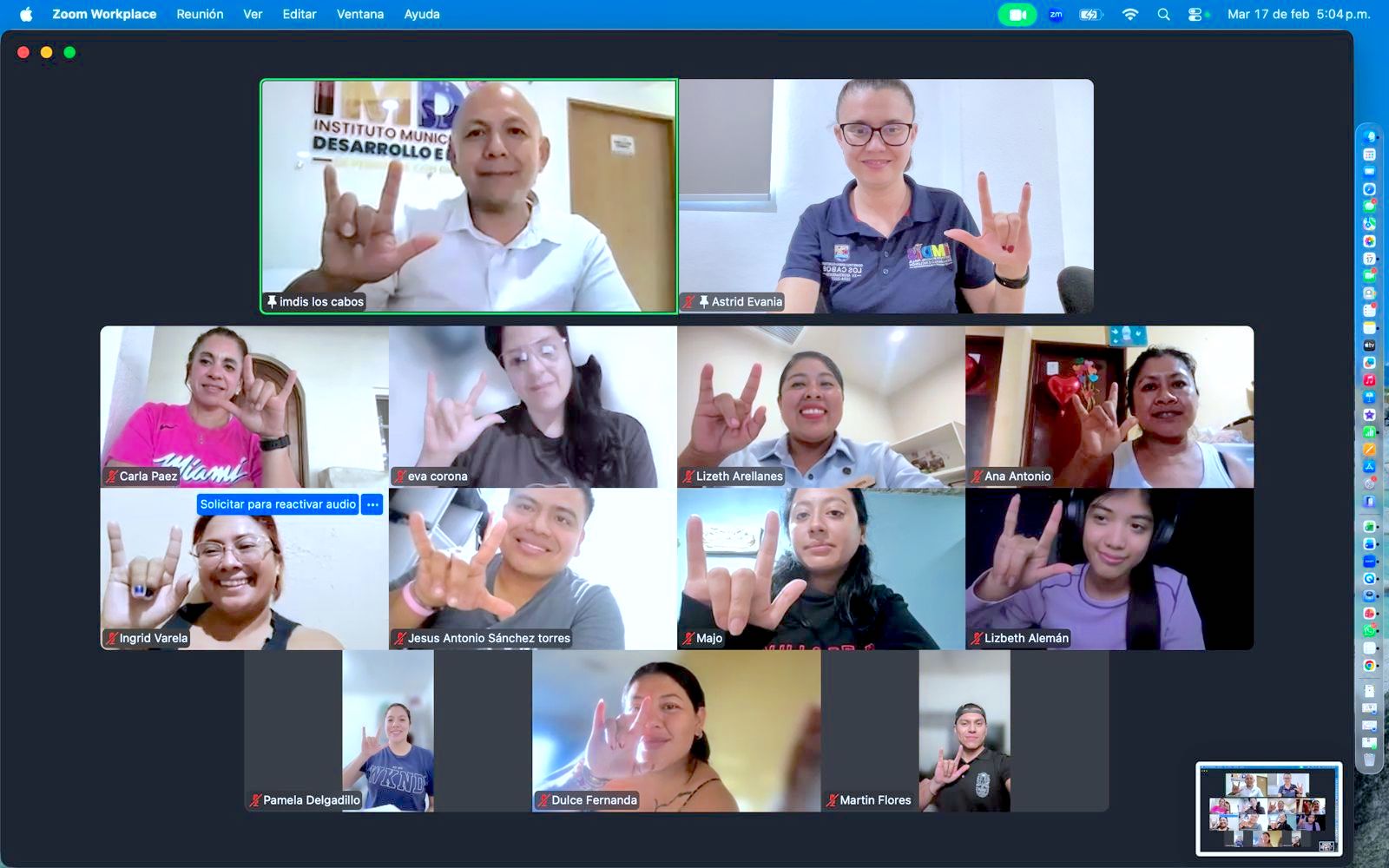 Concluyen 139 personas curso gratuito de Lengua de Señas Mexicana en Los&nbsp;Cabos