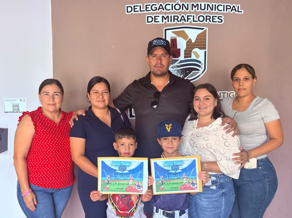 Venaditos de Miraflores recibe apoyo para representar a Los Cabos en Estatal de Béisbol&nbsp;Infantil